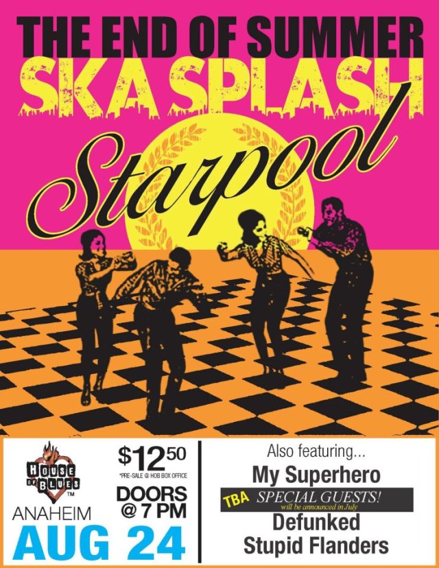 Starpool and My Superhero at House of Blues Anaheim